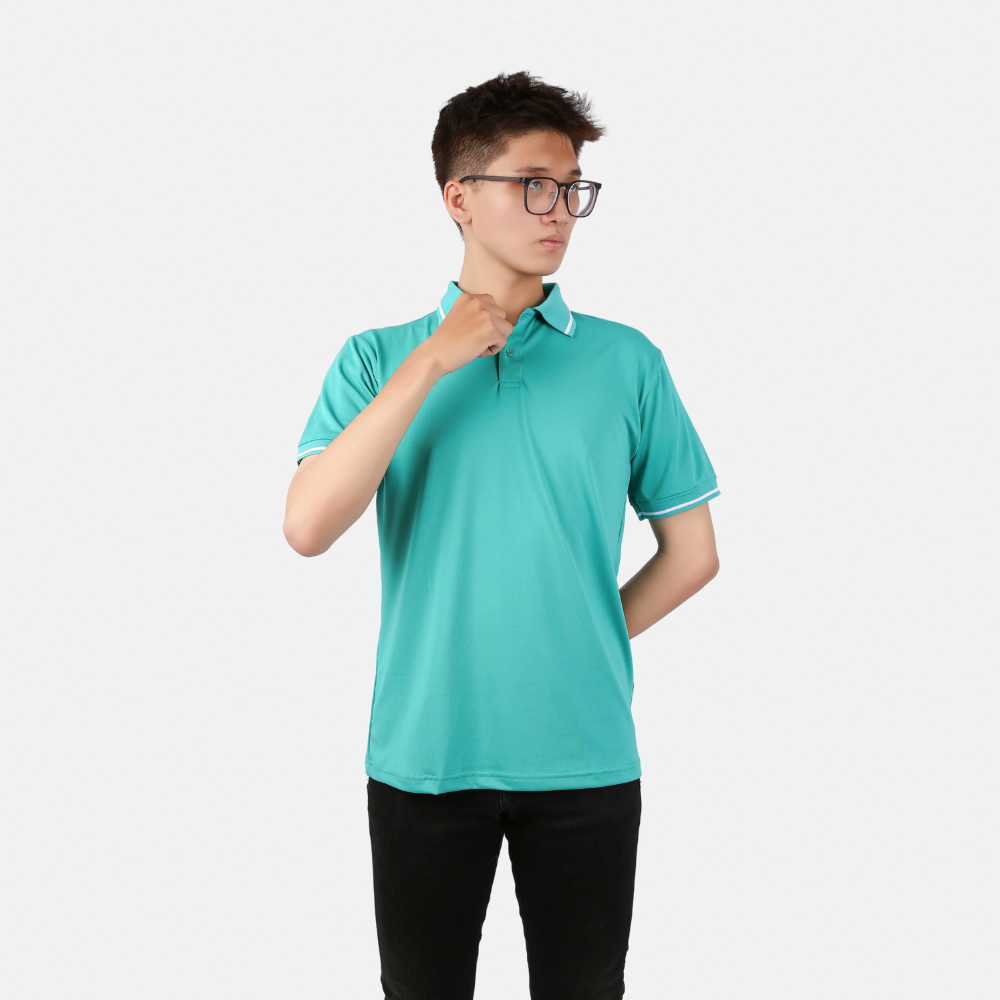 Áo polo nam áo thun nam có cổ Padas vải cá sấu co giãn 4 chiều chống nhăn bền màu đen trắng xanh be size M L XL AP01