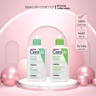 Sữa rửa mặt Cerave Foaming Cleanser, CeraVe Hydrating Cleanser 236ml, 473ml