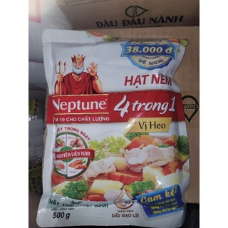 Hạt nêm neptune 4 trong 1 vị heo