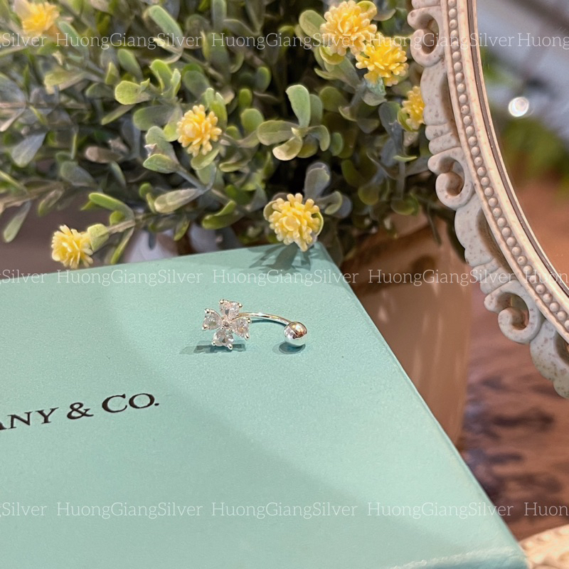Khuyên rốn bạc ta 8mm-10mm tuỳ chỉnh size s925 - HuongGiangSilver