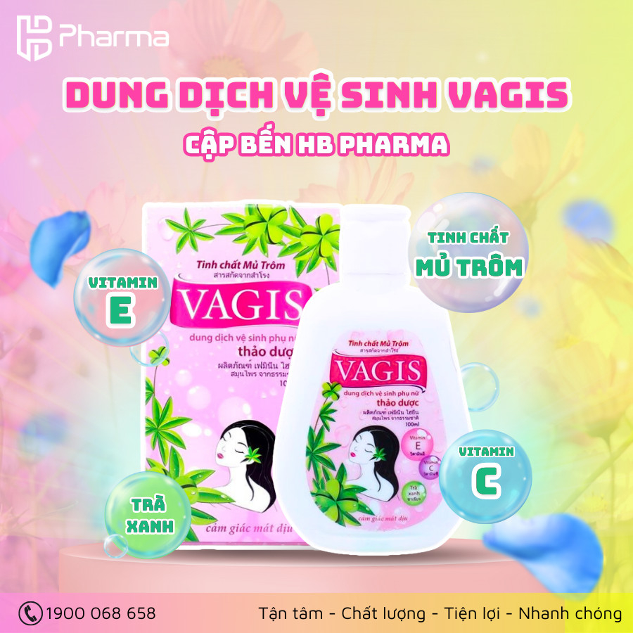 Dung dịch vệ sinh VAGIS | 100ml