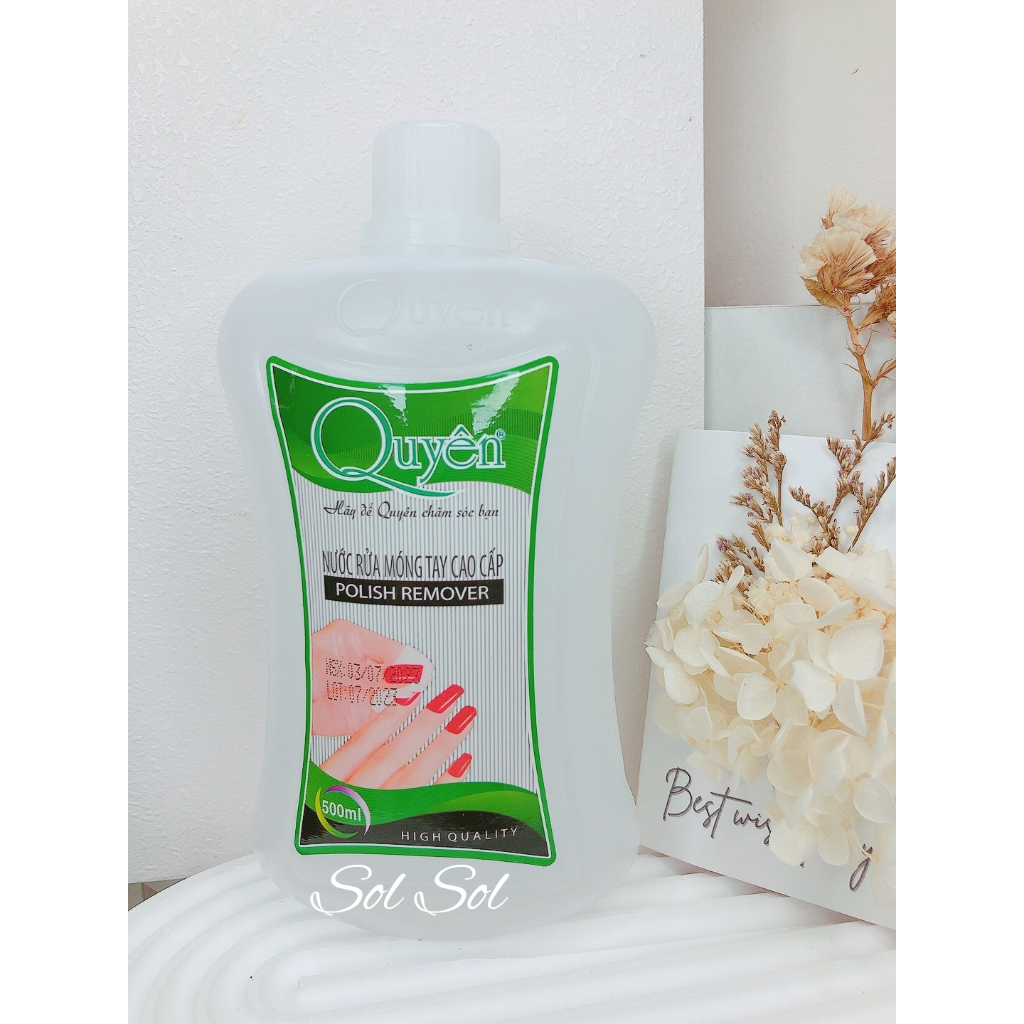 Nước rửa móng tay Quyên 500ml