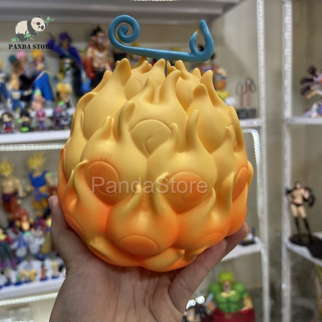 Mô hình trái cây ác quỷ trong one piece tỉ lệ thật anime one piece trái cao su và trái hệ lửa mera mera