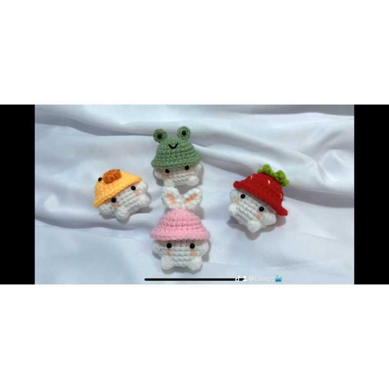 🍀Móc khoá Bé Nấm cute nhiều mẫu bằng len ❤️