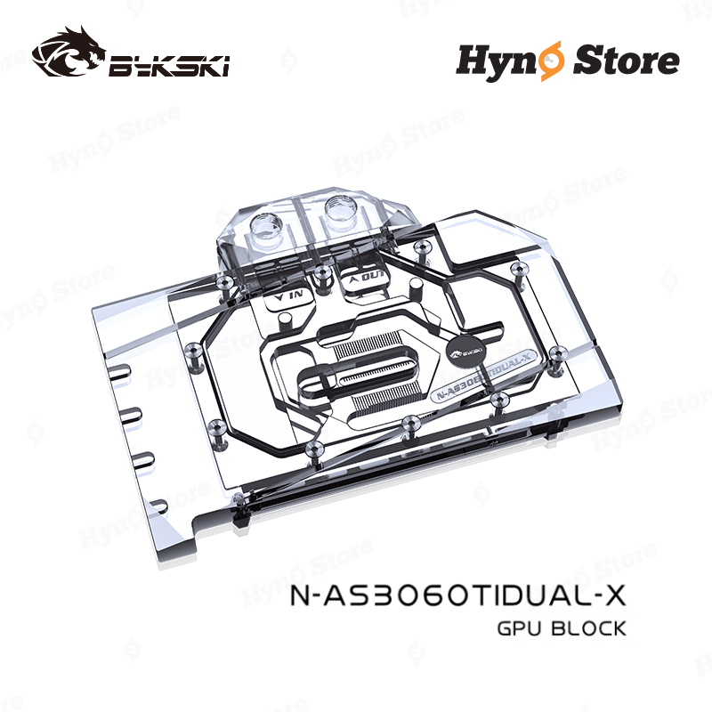 Block VGA Bykski N-AS3060TIDUAL-X ARGB Tản nhiệt nước custom - Hyno Store