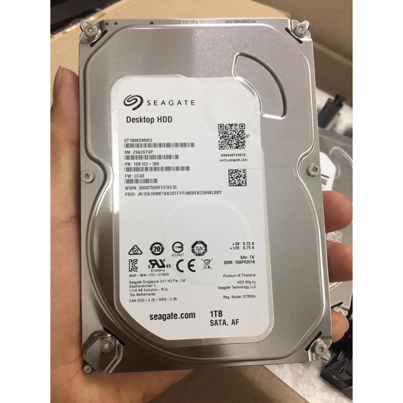 Ổ cứng 1Tb máy bàn đồng bộ korea bảo hành 24 tháng