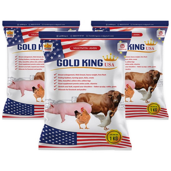 Goldking USA 1kg siêu tăng trọng cho vật nuôi
