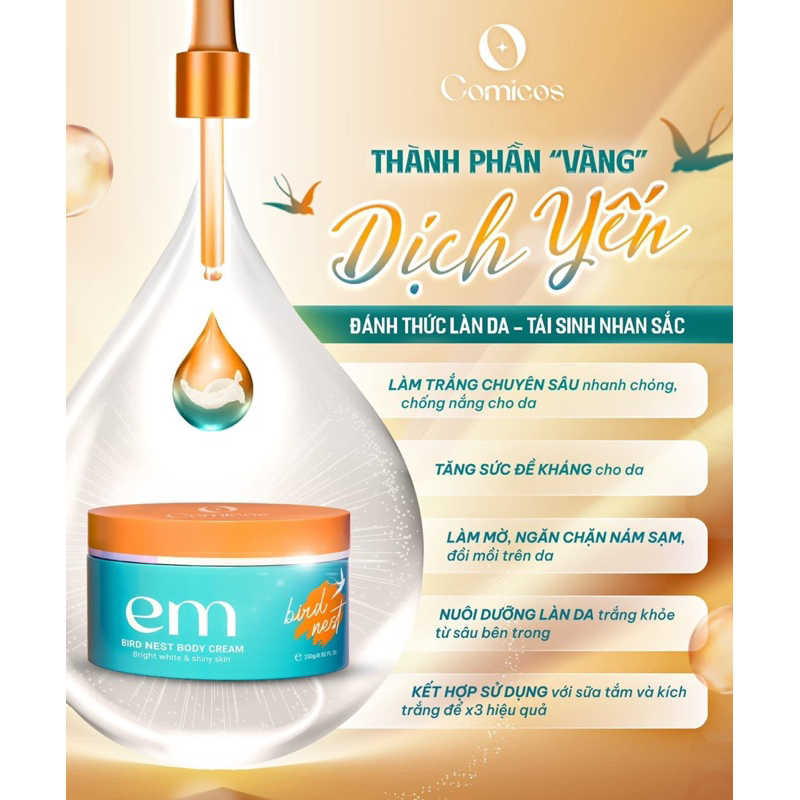 BODY EM - BODY DỊCH YẾN COMI mua 1 được 3