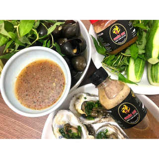 Nước Chấm Hải Sản-  Muối tiêu lá răm chai 300 gr