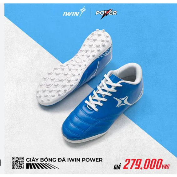 Giày Đá Bóng Nam Sân Cỏ Nhân Tạo IWIN Power TF