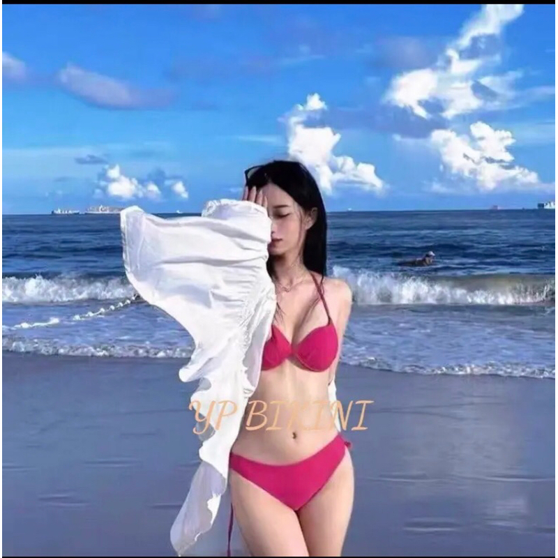 Bikini áo tắm 2mảnh gọng mút nâng dày quần ship luồn dây ( hình thật ) | BigBuy360 - bigbuy360.vn