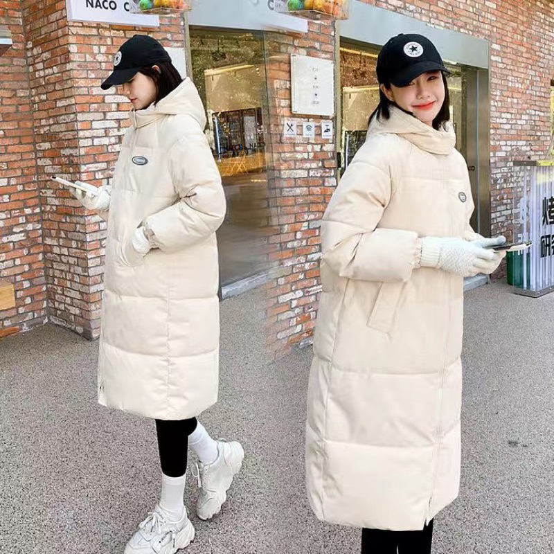 Áo khoác phao dáng dài hàng QC dày đẹp.