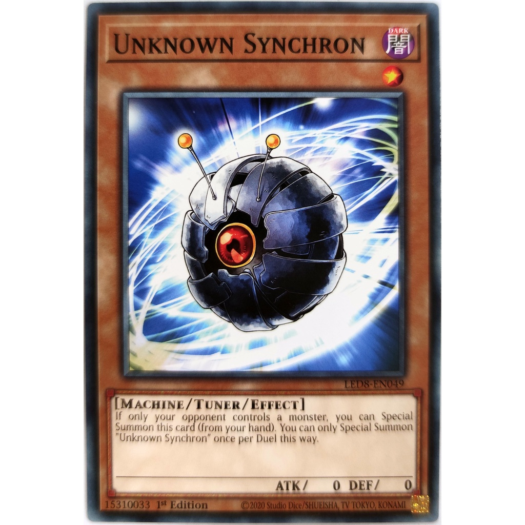 [Thẻ Yugioh] Unknown Synchron |EN| Common