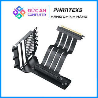 Bộ kit lắp dựng vga đứng phanteks vgpukt tặng kèm dây riser pcie 4.0 - màu đen