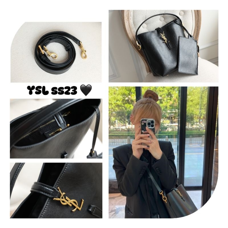 Túi xách nữ thời trang Y.S Hobo sz25cm da thật kèm 1 ví in logo hãng đẹp dã man cực chuẩn kèm hộp