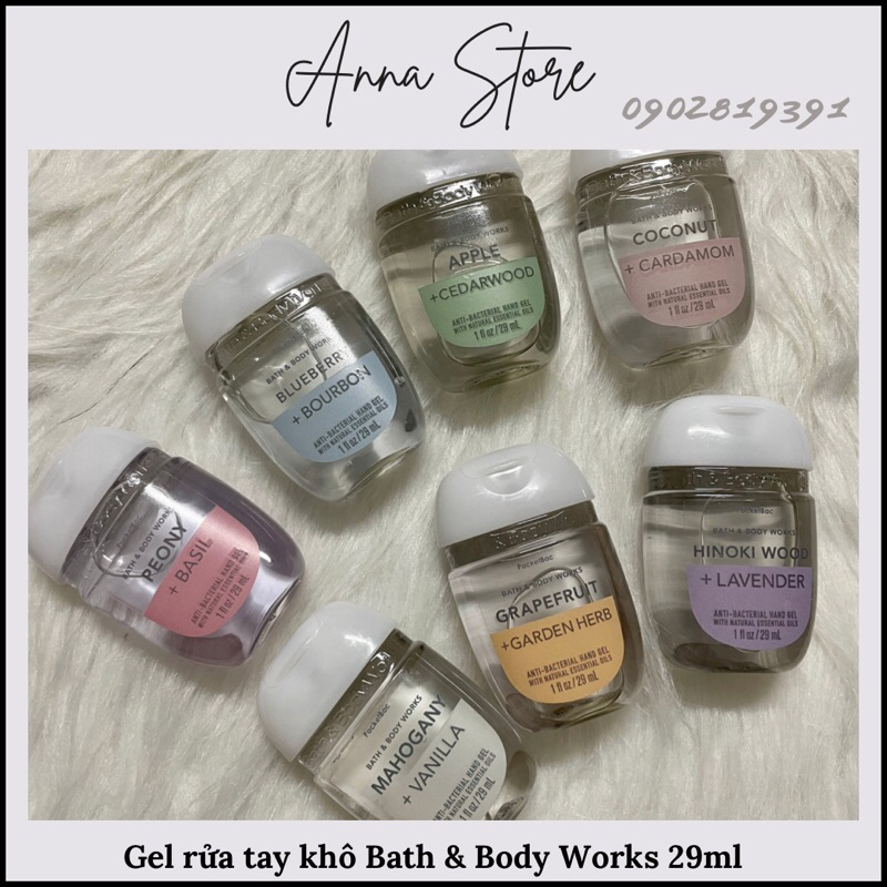 Gel rửa tay khô Bath & Body Works 29ml.