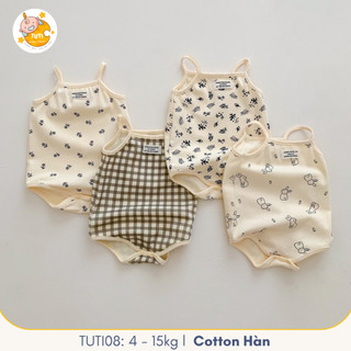 Bộ Quần Áo Body Hàn Cho Bé Chất Vải Cotton Mềm Nhẹ,  Bộ quần áo Body TuTi TuTi Baby Cho Bé Từ 5-15 KG TUTI08