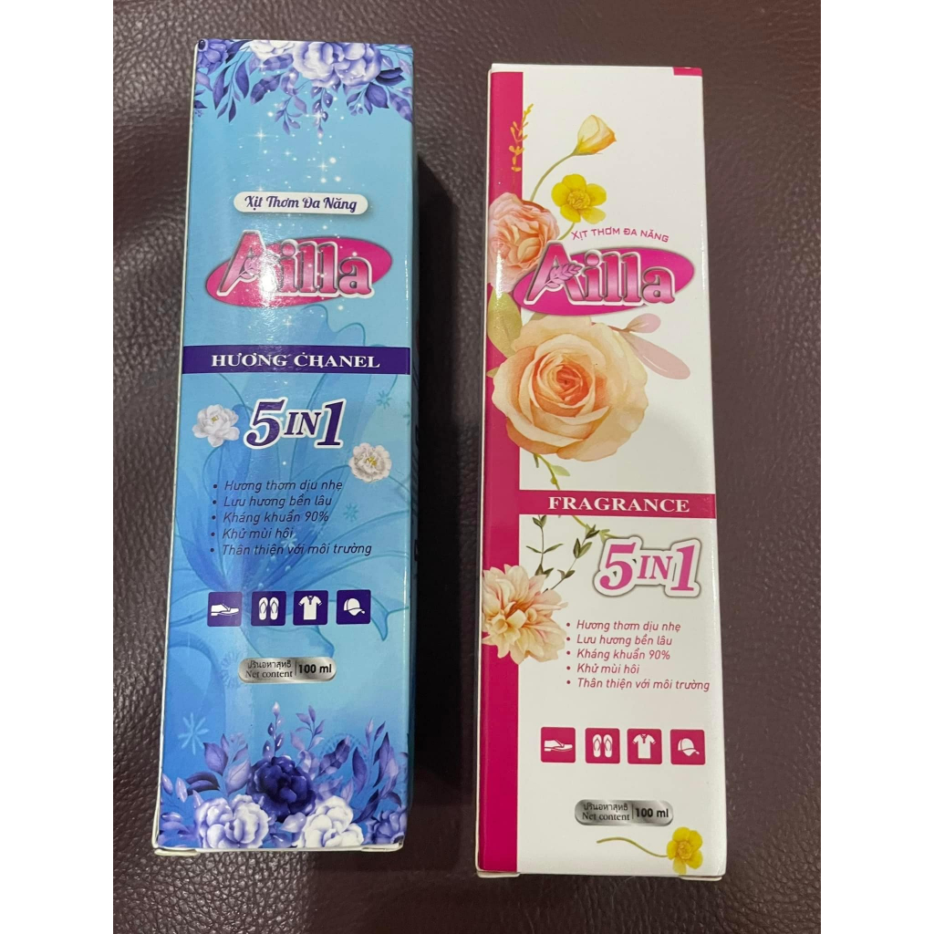 Xịt Thơm Đa Năng Ailla Giúp Áo Quần Lưu Hương Lâu, An Toàn Với Làn Da, Phù Hợp Cho Cả Đi Chơi Và Đi Làm