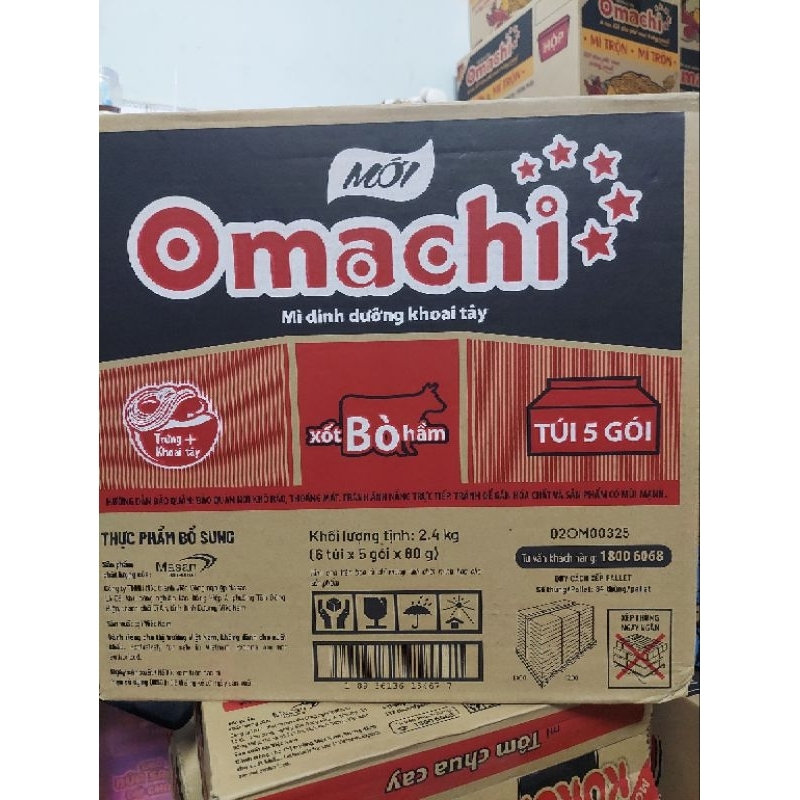 Omachi bò hầm  30 gói