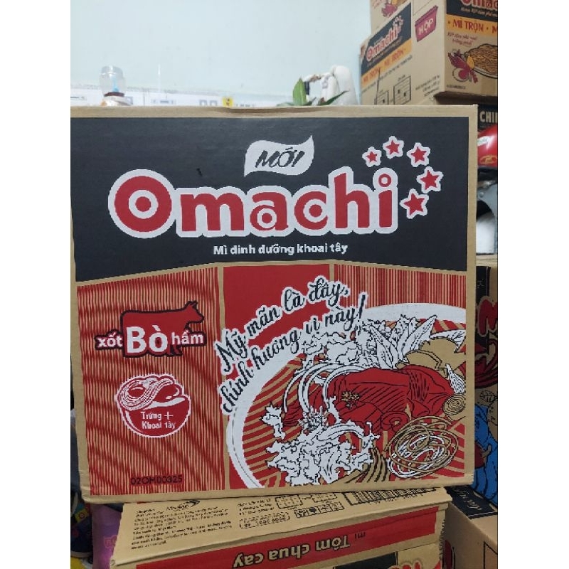 Omachi bò hầm  30 gói