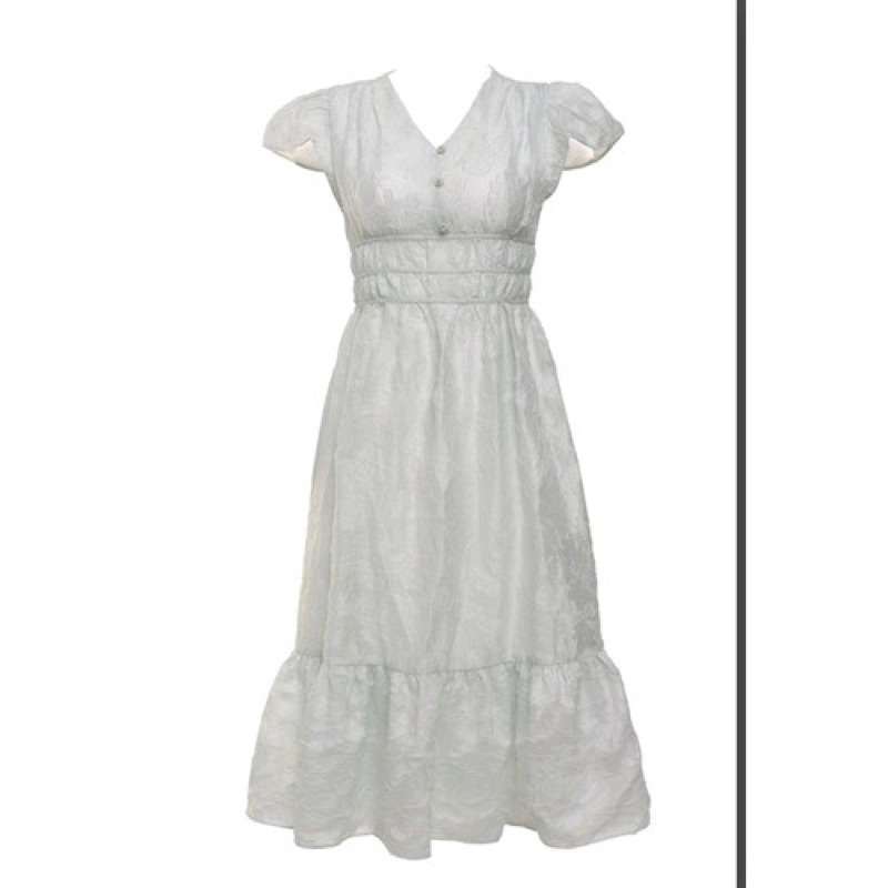 Váy đuôi cá, đầm dự tiệc màu xanh JM dress design