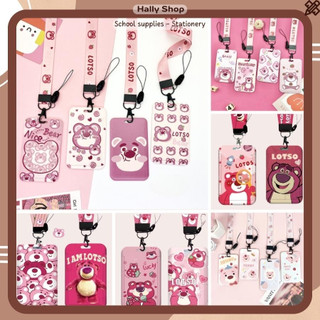 Dây đeo thẻ học sinh, bảng tên dành cho sinh viên nhiều mẫu hoạt hình hoạ tiết dễ thương cute- Hally shop