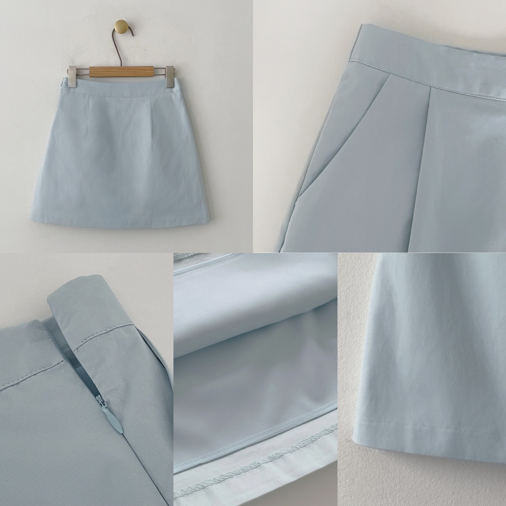 Chân váy ngắn CHERRYKOKO Slow Cotton Skirt