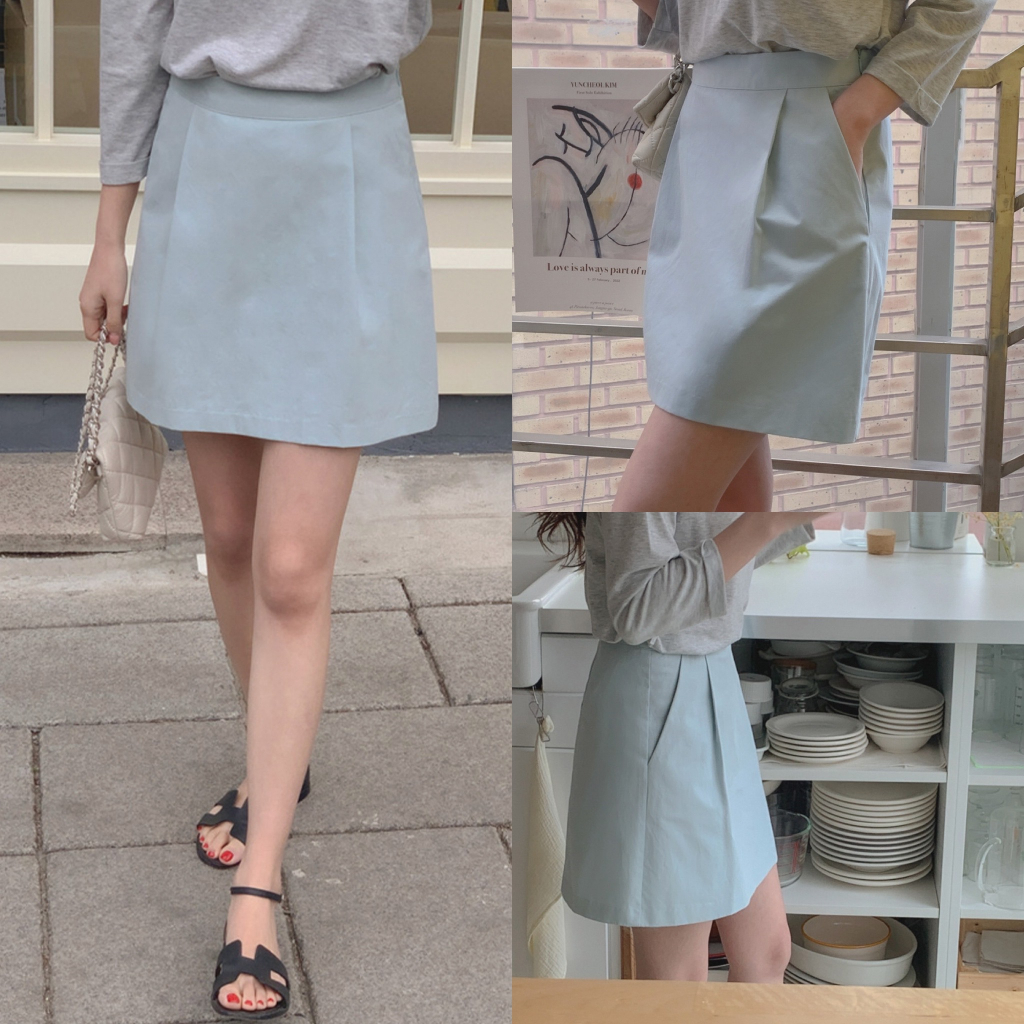 Chân váy ngắn CHERRYKOKO Slow Cotton Skirt