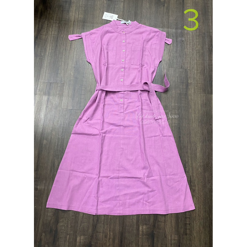 ĐẦM LINEN THIẾT KẾ - ĐÃ XỬ LÝ ĐỘ RÚT