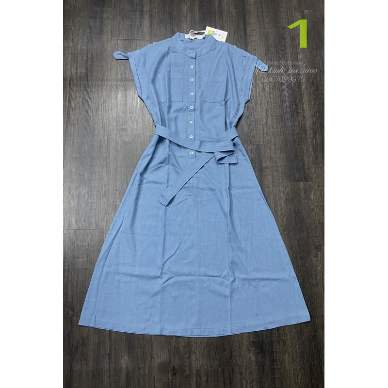 ĐẦM LINEN THIẾT KẾ - ĐÃ XỬ LÝ ĐỘ RÚT