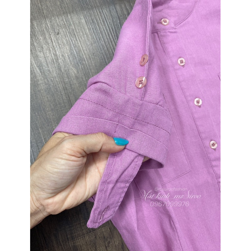 ĐẦM LINEN THIẾT KẾ - ĐÃ XỬ LÝ ĐỘ RÚT