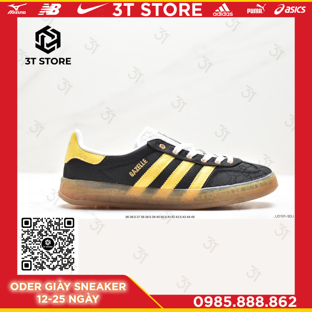 GIÀY SNEAKER MÃ SẢN PHẨM: _Adidas originals x Gucci Gazelle_FULL BOX_FREE SHIP TOÀN QUỐC
