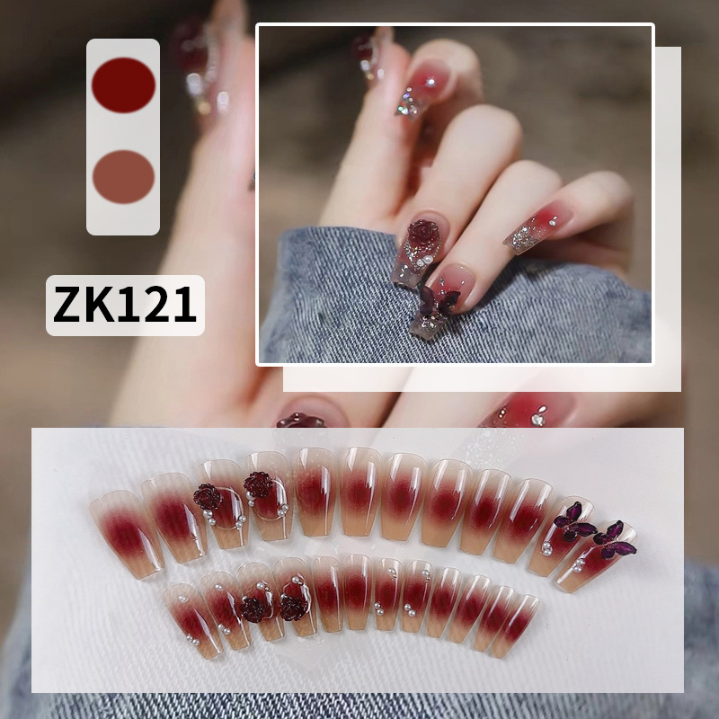 Set 24 móng tay giả làm nail ZK