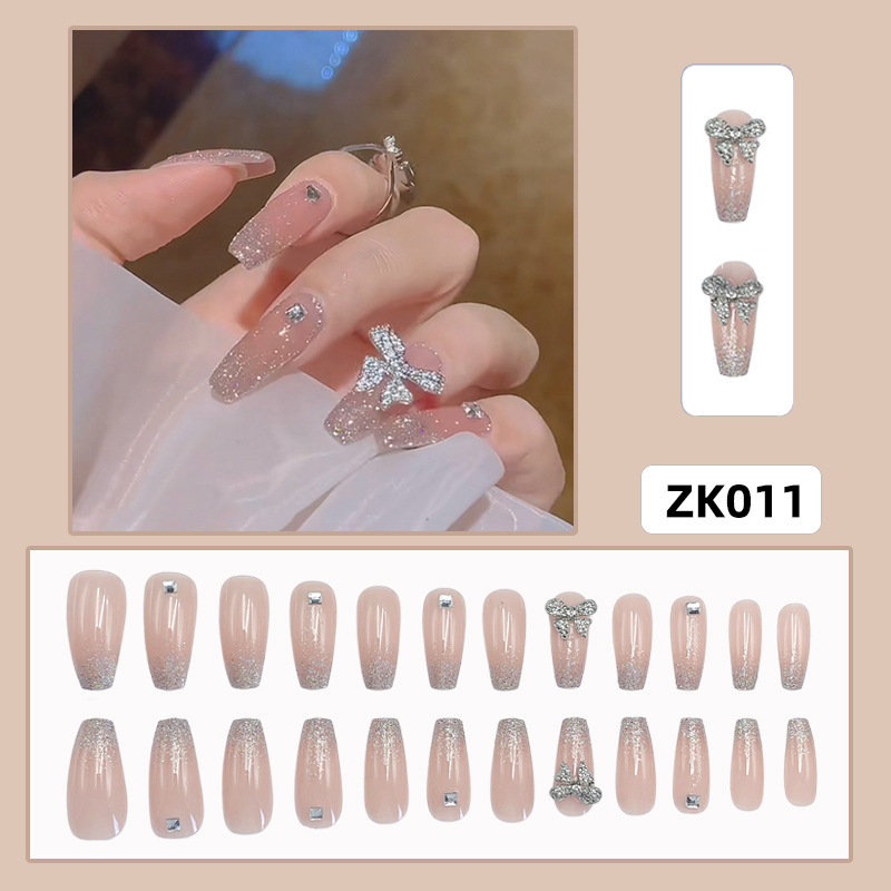 Set 24 móng tay giả làm nail ZK