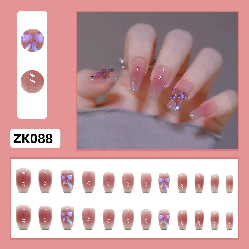Set 24 móng tay giả làm nail ZK