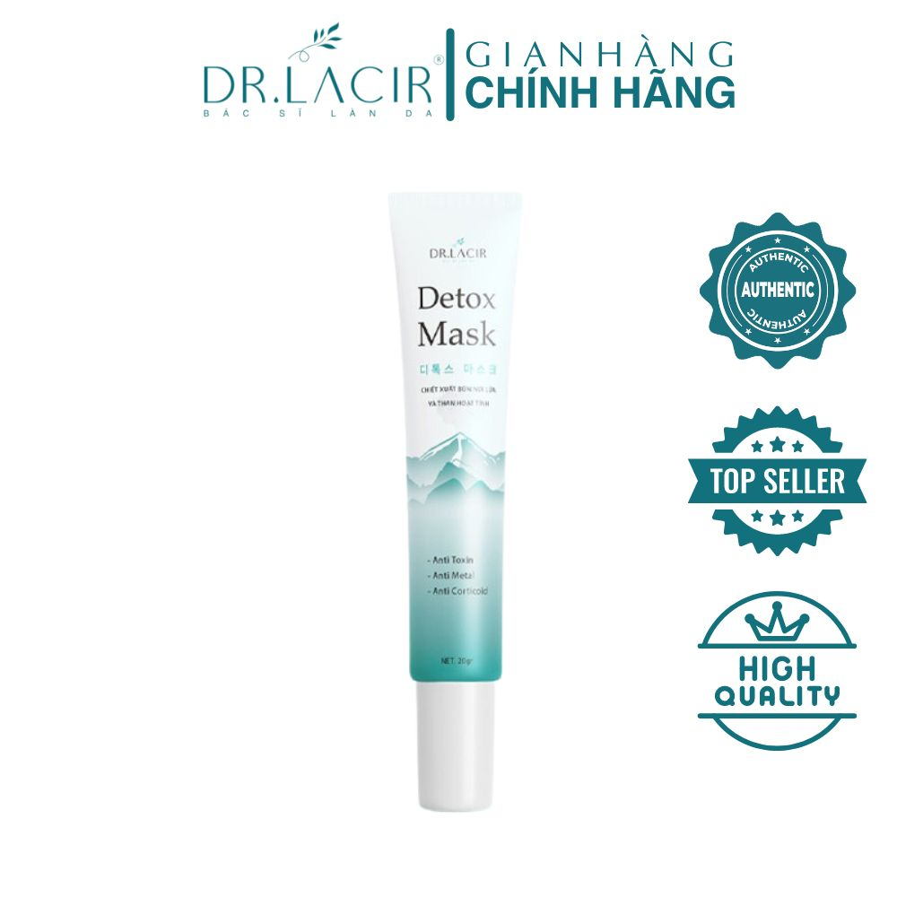 Mặt nạ thải độc Dr. Lacir destox mask trọng lượng 35g