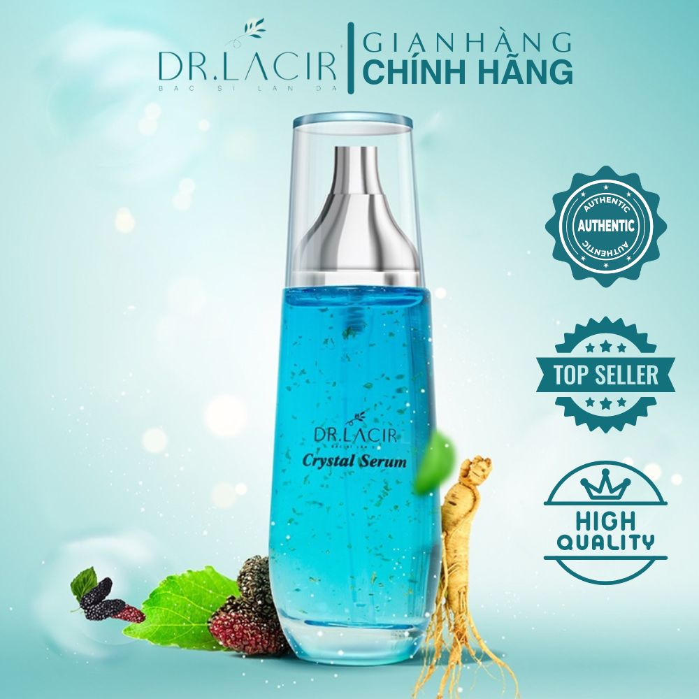 Serum tinh thể vàng cấp ẩm da, chống nắng thương hiệu Dr. LAcir dung tích 25ml