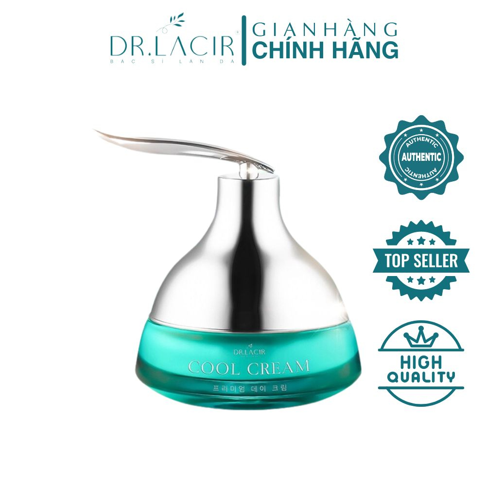 Kem dưỡng ban ngày chống nắng Cool Cream DR.LACIR giúp da trắng sáng, dưỡng ẩm, mờ thâm 35GR