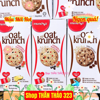 T01/2025- Bánh Yến Mạch Oat Krunch Dark Chocolate/ Strawberry & BlackCurratn