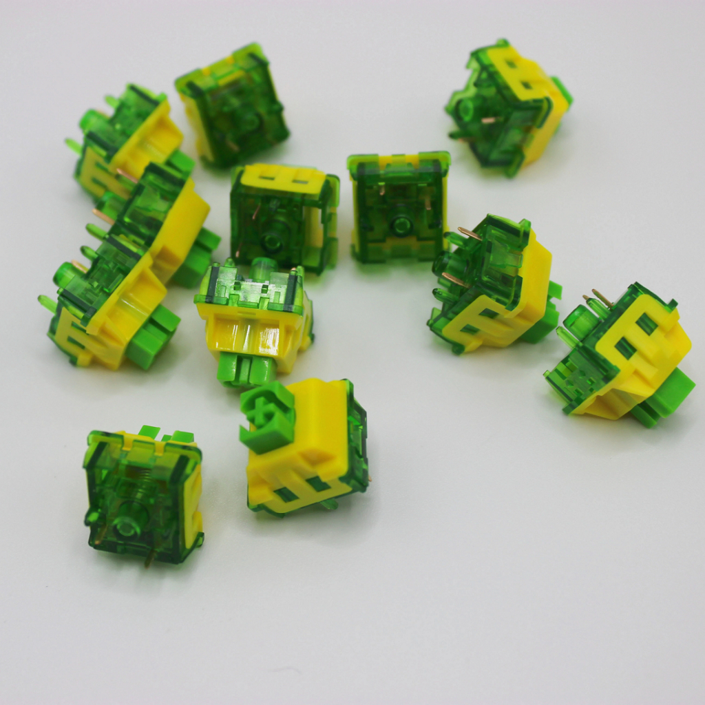 Fantasy Virus V2, Lemon, Matcha Ice - Switch Linear công tắc bàn phím cơ - Giá rẻ hiệu năng cao - The Keycap Zone
