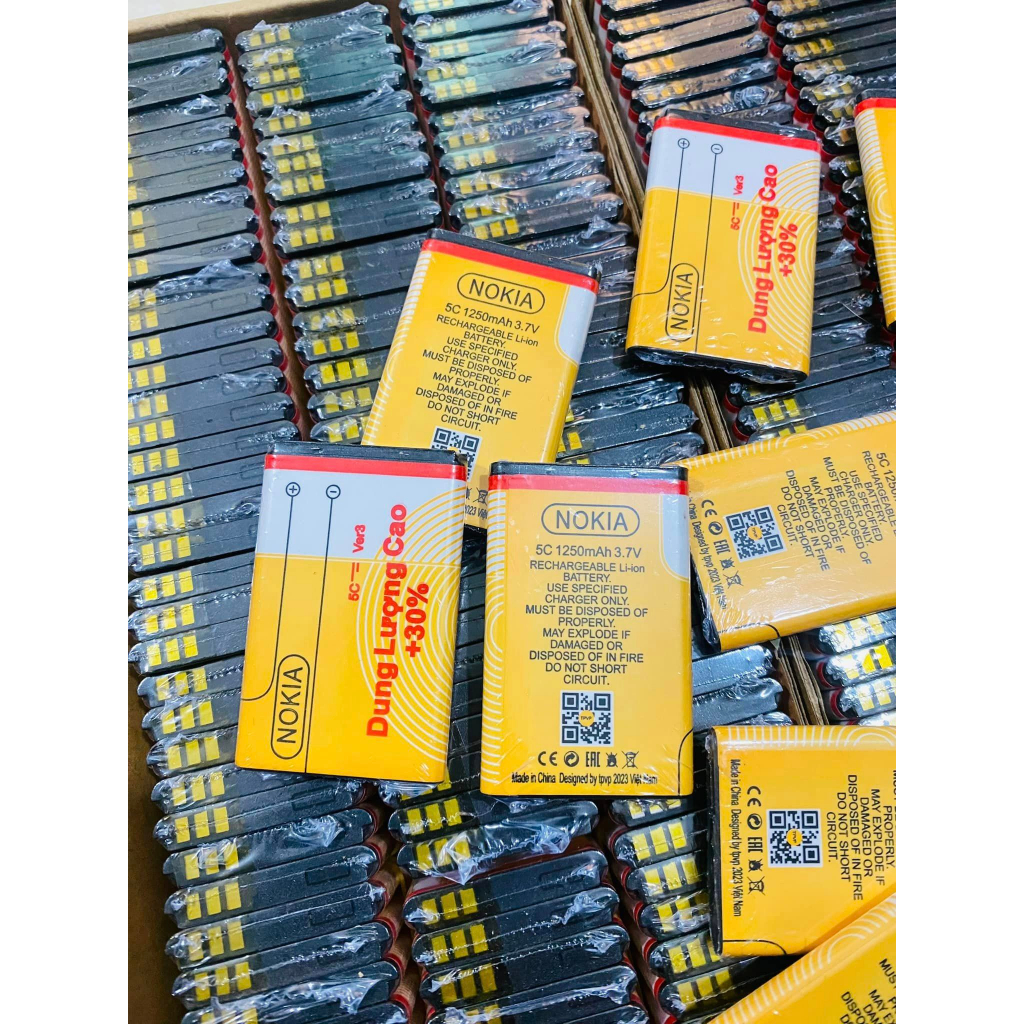 Pin nokia 5c, pin 4c nokia zin, hàng 2 ic chống phù, bảo hành 12 tháng - PIN NOKIA DUNG LƯỢNG CAO 2350mAh