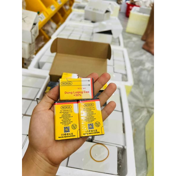 Pin nokia 5c, pin 4c nokia zin, hàng 2 ic chống phù, bảo hành 12 tháng - PIN NOKIA DUNG LƯỢNG CAO 2350mAh