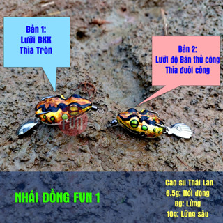  Nhái đồng FVN1 TUYỆT ĐẸP lưỡi độ bán thủ công & lưỡi BKK 