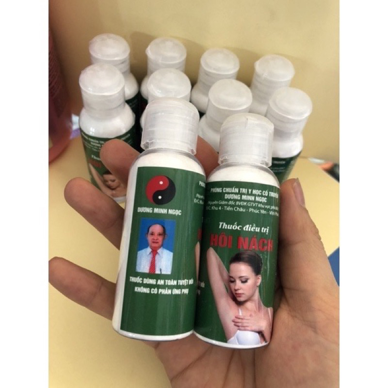 Bột khử mùi hôi nách,hôi chân dương minh ngọc lọ 50g