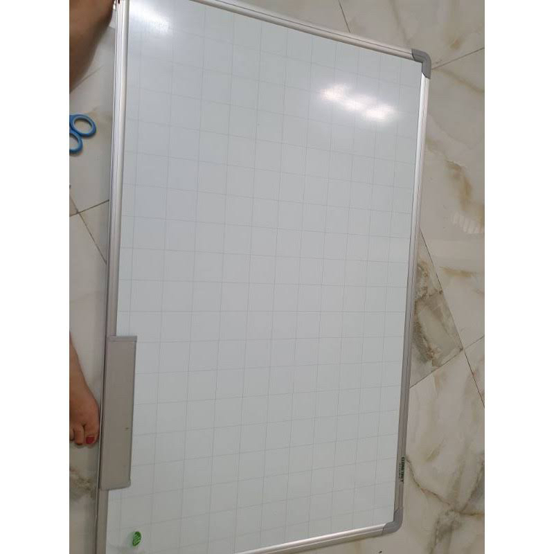 Bảng từ xanh/trắng kèm chân di động 120x160