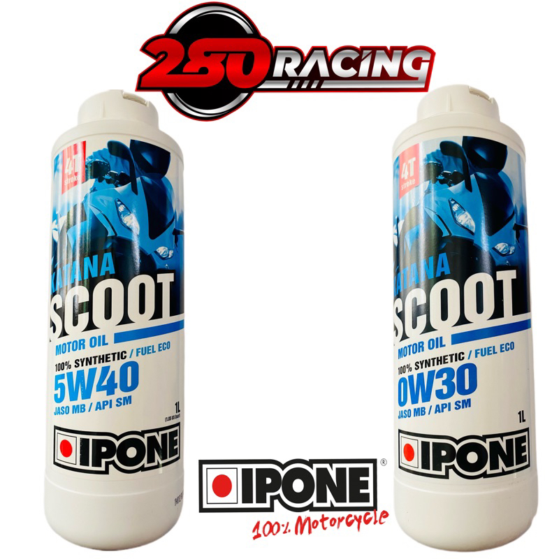 Nhớt IPone katana Scoot 0w30 , 5w40 ( xe ga )