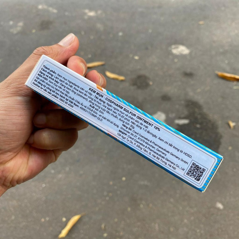 KEM MỤN SULFUR OINTMENT 10%  30g