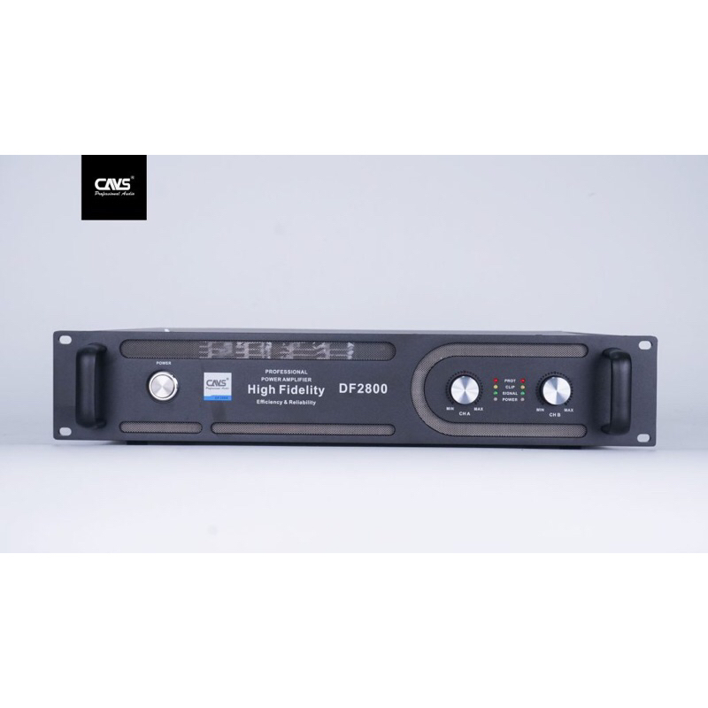 Cục Đẩy Công Suất 2 kênh CAVS DF2800 (Chạy mạch Class H, công suất 800W/kênh Stereo, 1200W Mono)