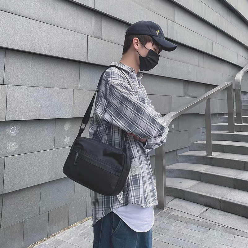 Túi Đeo Chéo Nam Nữ Unisex Chống Nước 🎒 Túi Dáng Hộp 🎒 Size 22x16x7cm