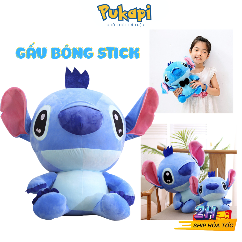 Gấu bông Stick Thú Nhồi Bông Stick 22cm Đồ Chơi Cho Bé - PUKAPI